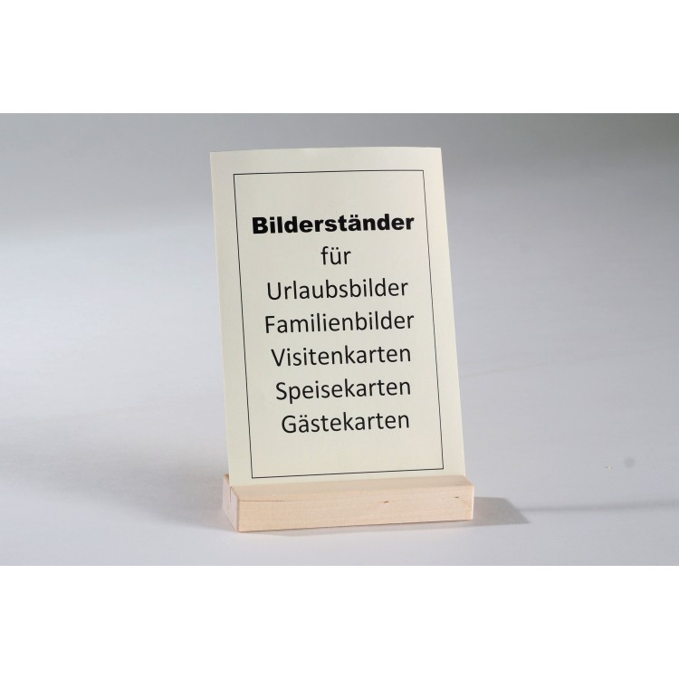 Kartenständer 14,8 cm Birke 3er-Set
